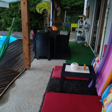 Chambre Chez L'Habitant Avec Piscine Privative Et Vue Panoramique Sur La Mer Des Caraibes Desmarinieres Exteriör bild